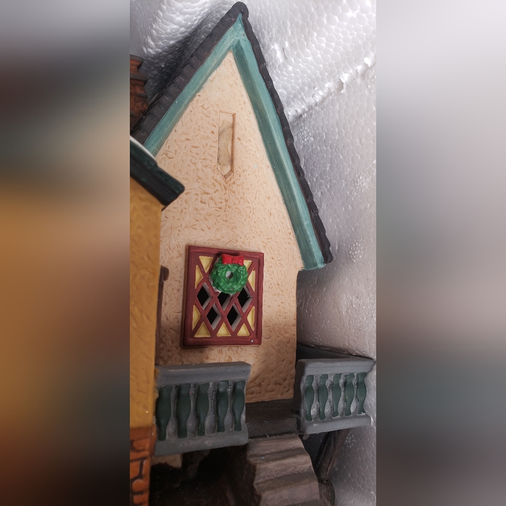 Dept 56 Heritage Dickens Village THE GRAPES INN 5th Ed. 1996 in Orig Styrofoam - Picture 13 of 13